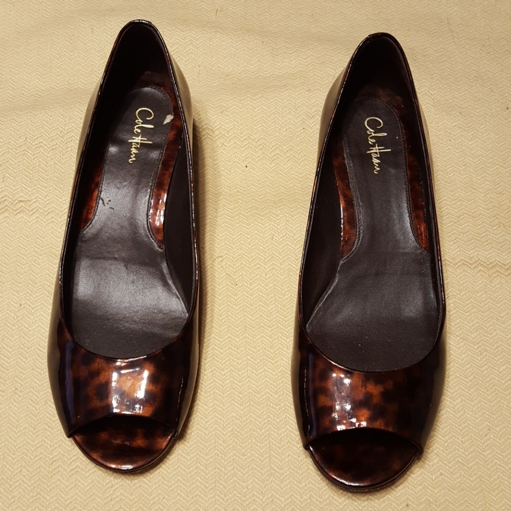 Cole Haan Tortiseshell Wedges